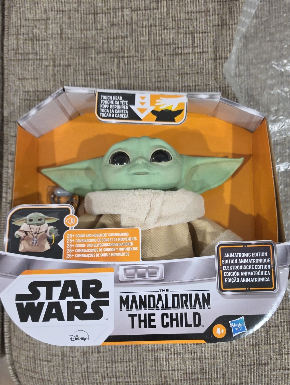 Hasbro Star Wars The Child Plush - Green with Tan Robe
